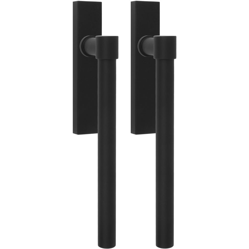 Set paarsgewijs hefschuifdeurbeslag Piet Boon ONE PB230PAY incl. cilindergat PC69 - Mat zwart