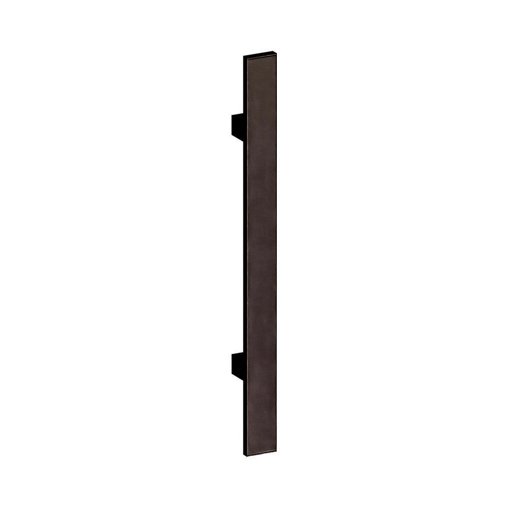 Handgreep Miami vierkant plat 500x10mm - mat zwart
