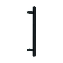 Handgreep Toronto T-model vierkant schuin 960x25mm - mat zwart