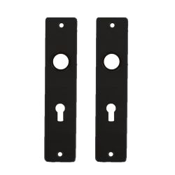 Kortschild 180x41 PC55 - alu/zwart