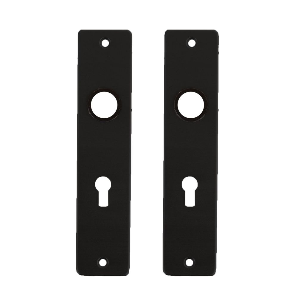 Kortschild 180x41 PC55 - alu/zwart