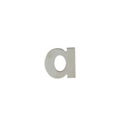 Huisletter A Jazz - RVS