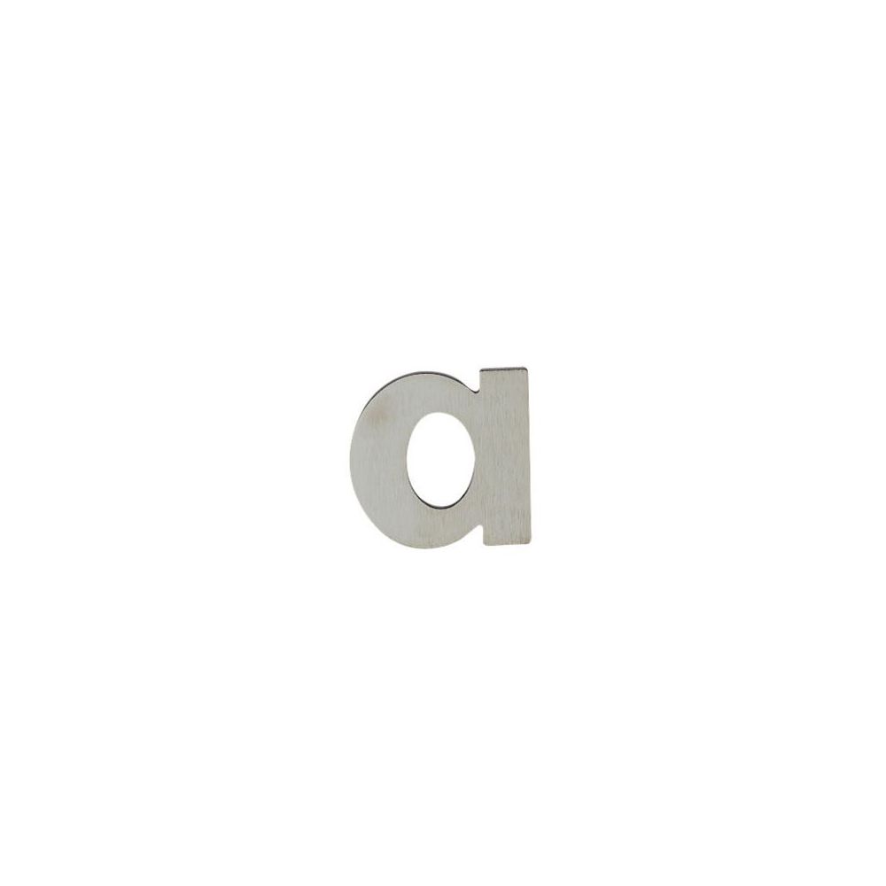 Huisletter A Jazz - RVS