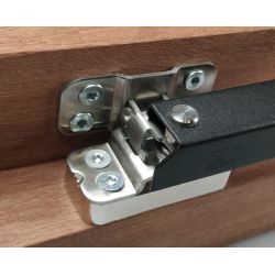 Raamuitzetter wegdraaibaar kort SKG** - zwart
