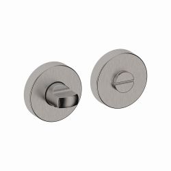 WC-garnituur RVS rond