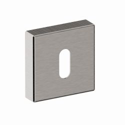 Sleutelrozet RVS vierkant