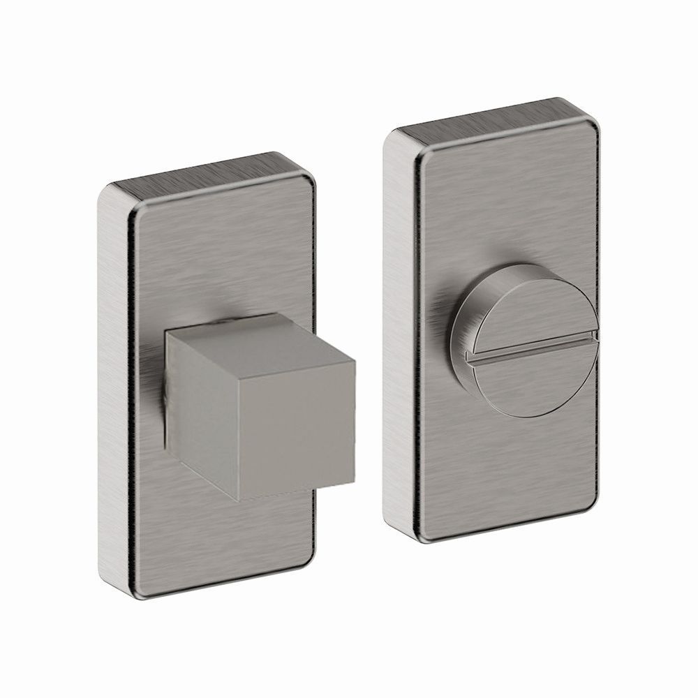 WC-garnituur RVS rechthoek