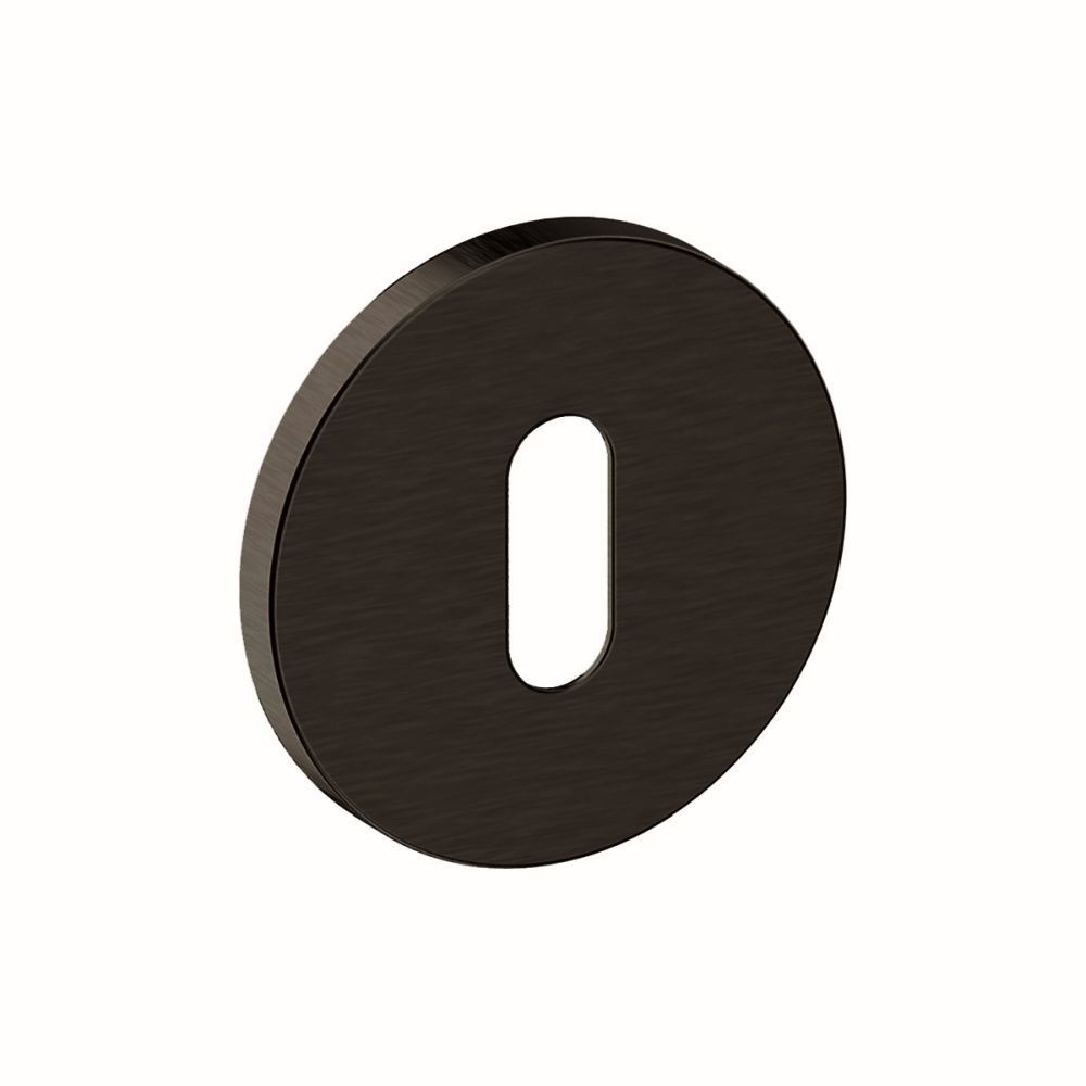 Sleutelrozet vario-rond dun 4mm - zwart