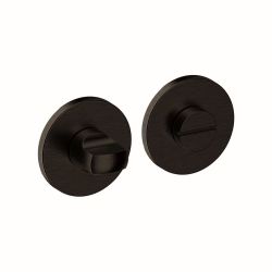 WC-garnituur vario-rond dun 4mm - zwart