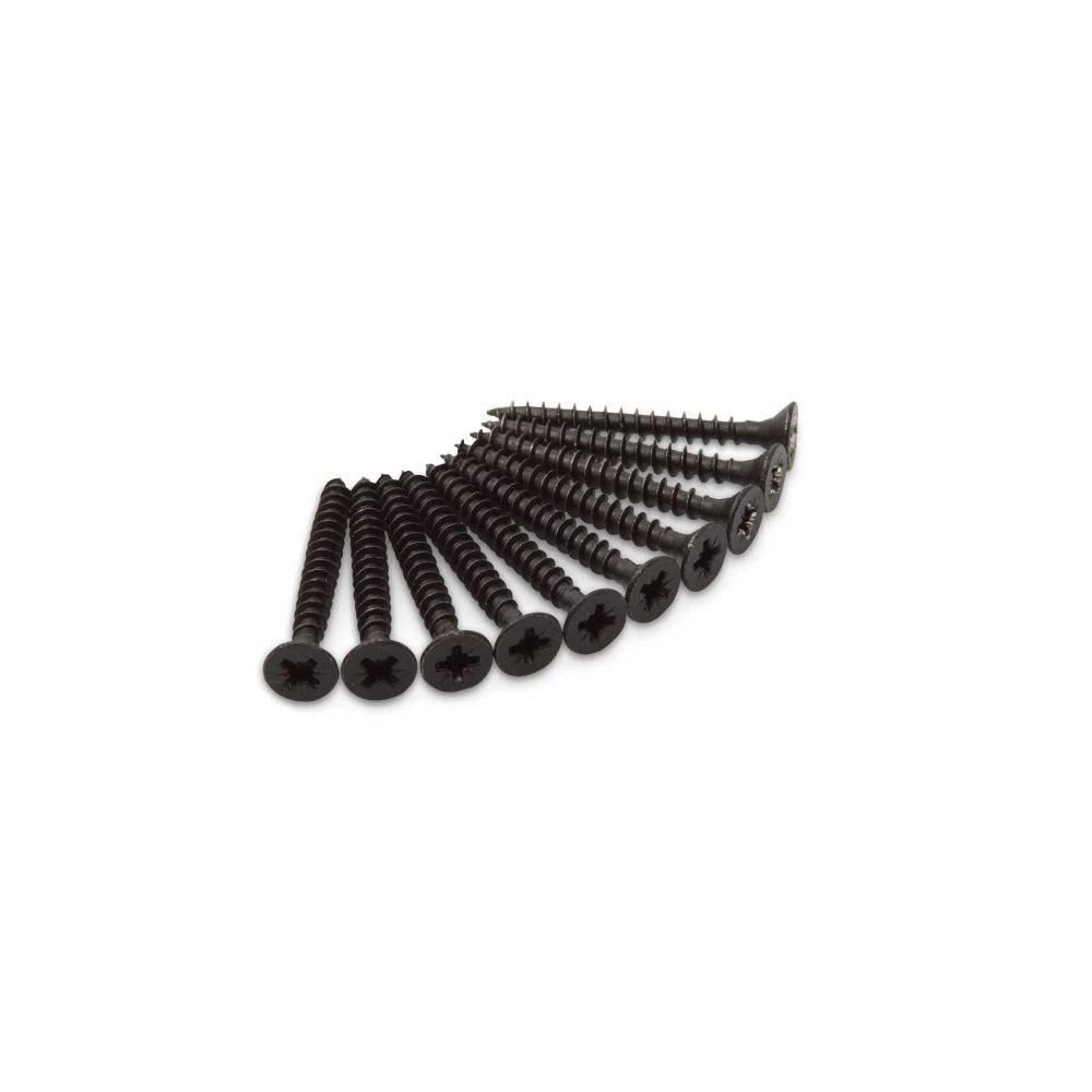 Zwarte schroeven 4,5x40 mm (set 60 stuks)