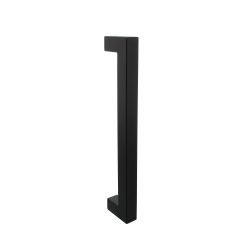 Deurgreep Vierkant per stuk 325x60x25mm - mat zwart