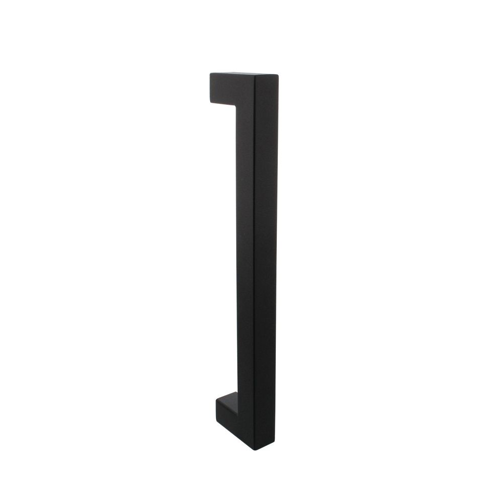 Deurgreep Vierkant per stuk 325x60x25mm - mat zwart