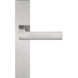 Deurkruk Piet Boon TWO PBL23P236SFC op schild blind - mat RVS