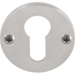 Cilinderplaatje Piet Boon TWO PBY50 - mat RVS