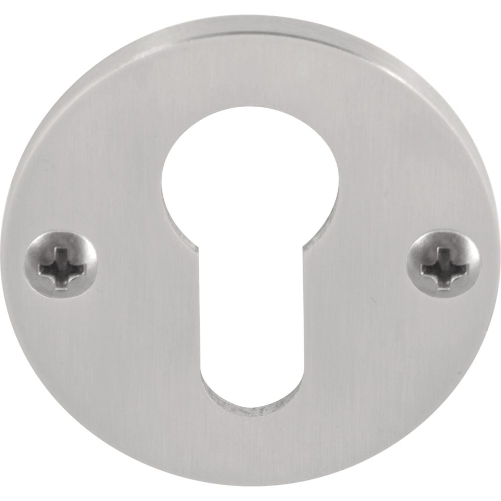 Cilinderplaatje Piet Boon TWO PBY50 - mat RVS