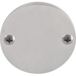 Blindplaatje Piet Boon TWO PBB50 - mat RVS