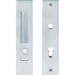 Piet Boon TWO PB23-50KT veiligheidsschilden met kerntrekbeveiliging knop/kruk SKG*** PC92 - mat RVS