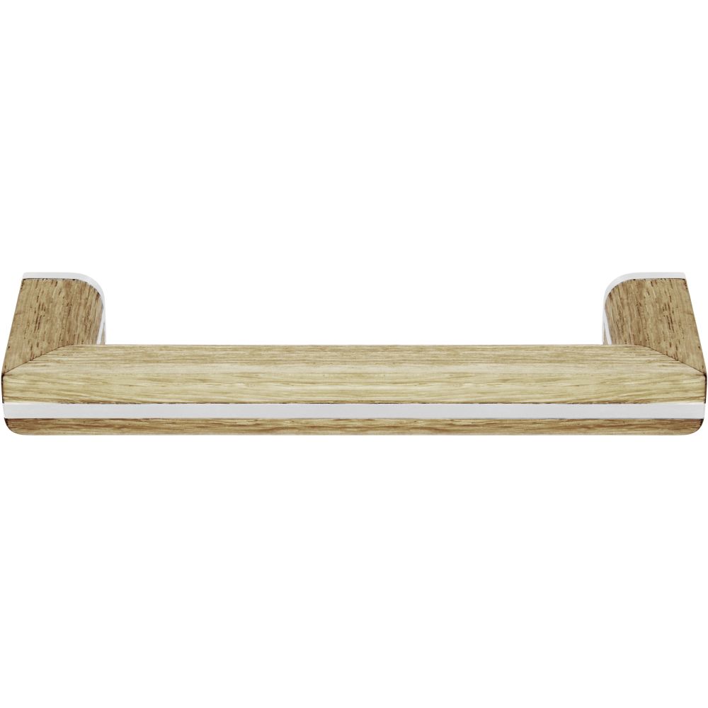 Meubelgreep Piet Boon TWO PB22/160 - mat RVS/eikenhout