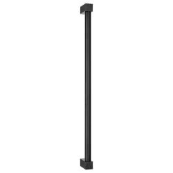 Set grepen Eric Kuster BOBBY EK500 PA incl. paarsgewijze bevestiging - PVD mat zwart