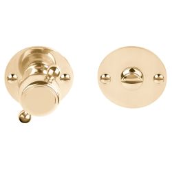 Toiletgarnituur Lazaro Rosa-Violan BOSCO LZWC50B - messing ongelakt