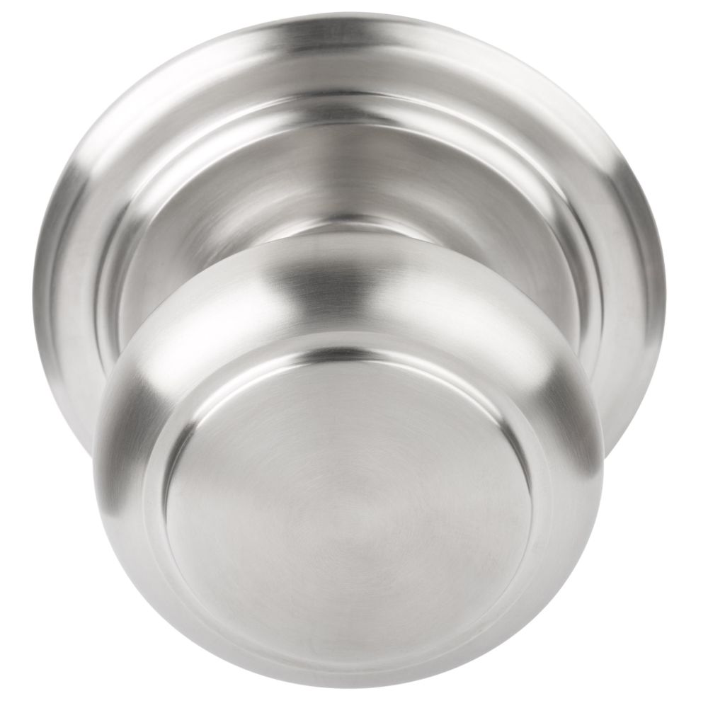Knop Lazaro Rosa-Violan BOSCO LZ201V vast op rozet - mat RVS
