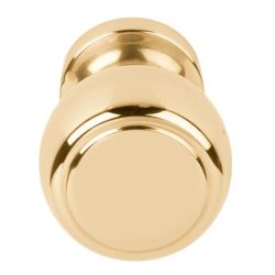 Meubelknop Lazaro Rosa-Violan BOSCO LZ25M - messing ongelakt