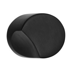 Voordeurknop David Rockwell ECLIPSE DR200V vast op rozet - PVD mat zwart