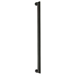 Greep David Rockwell ECLIPSE DR501 NP incl. niet-doorgaande bevestiging - PVD mat zwart