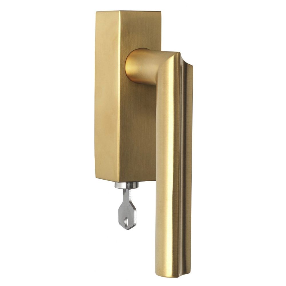 Draaikiepgarnituur David Rockwell ECLIPSE DR102-DKLOCK afsluitbaar rechtsdraaiend - PVD mat goud