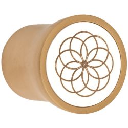 Meubelknop Edward van Vliet NOUR EV25M - PVD mat goud