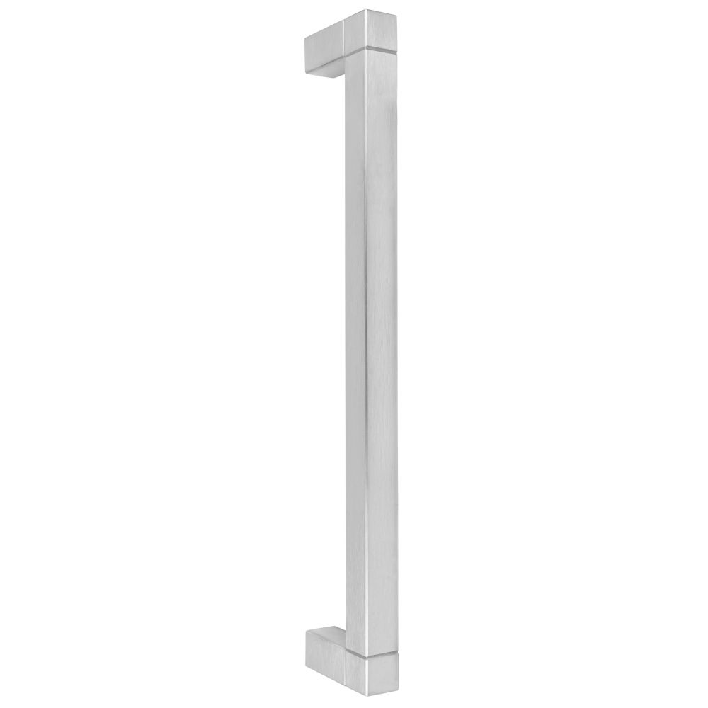 Greep Jan des Bouvrie SQUARE JB320NP incl. niet-doorgaande bevestiging - mat RVS