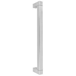 Greep Jan des Bouvrie SQUARE JB320PS incl. doorgaande bevestiging - mat RVS