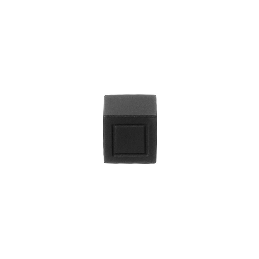 Meubelknop Jan des Bouvrie SQUARE JB20M - mat zwart