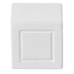 Meubelknop Jan des Bouvrie SQUARE JB20M - wit