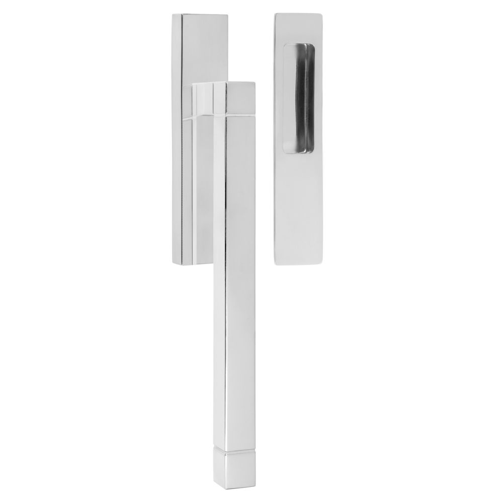 Hefschuifdeurbeslag PC69 Jan des Bouvrie SQUARE JB230Y - gepolijst RVS