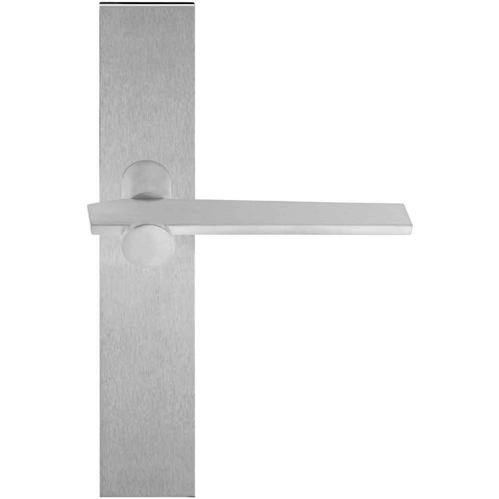 Deurkruk Bertram Beerbaum TENSE BB100P236SFC op schild blind - mat RVS