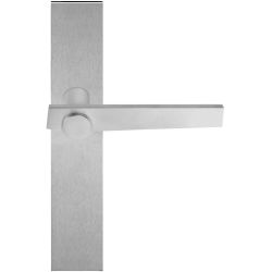 Deurkruk Bertram Beerbaum TENSE BB101P236SFC op schild blind - mat RVS
