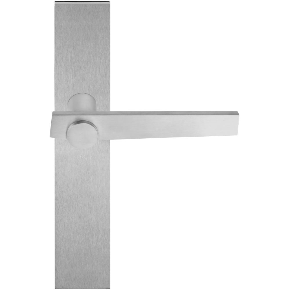 Deurkruk Bertram Beerbaum TENSE BB101P236SFC op schild blind - mat RVS