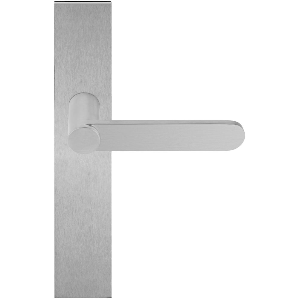 Deurkruk Bertram Beerbaum TENSE BB103P236SFC op schild blind - mat RVS