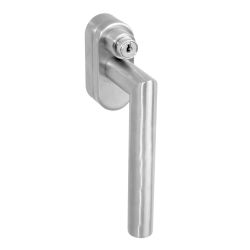Intersteel Raamkruk hoek 90° afsluitbaar stift 40mm SKG** RVS