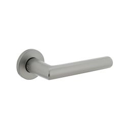 Intersteel Deurkruk Broome op rozet met nokken - aluminium
