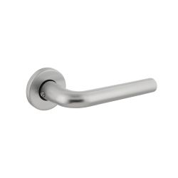 Intersteel Deurkruk Derby op rozet met nokken - aluminium