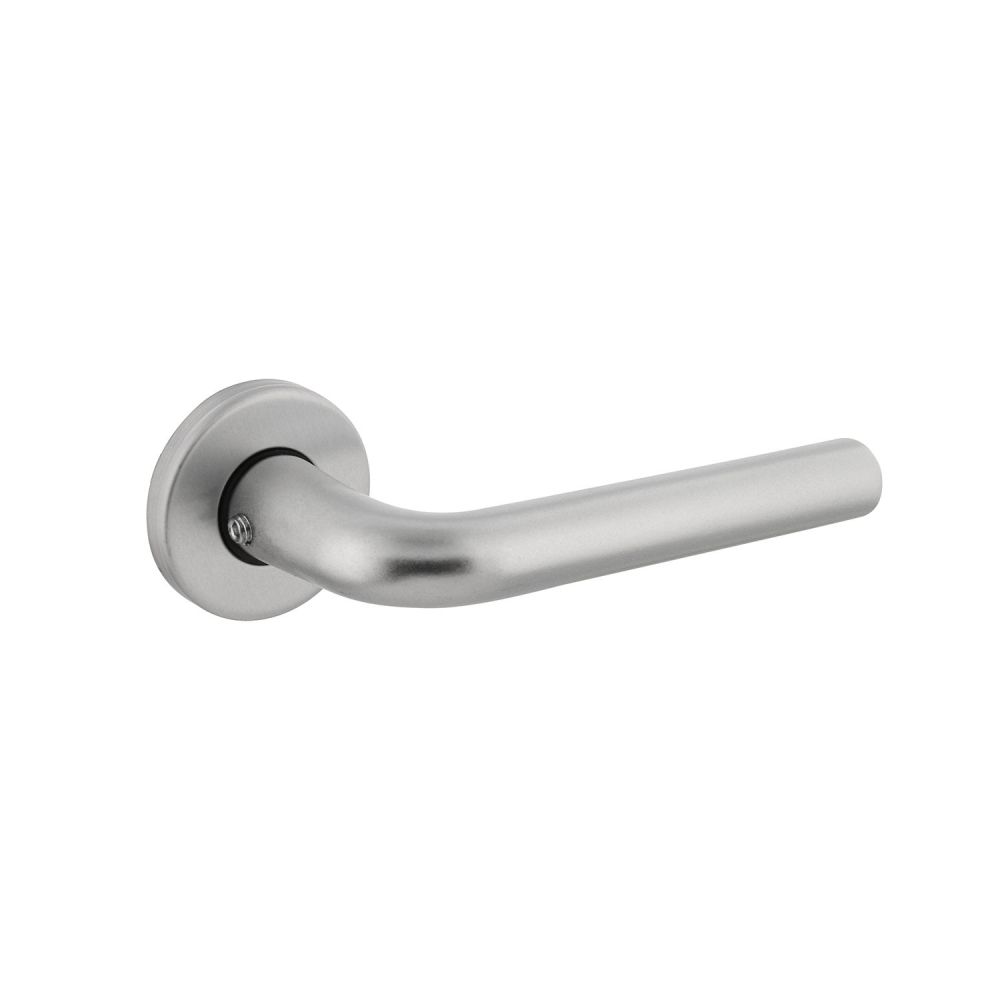 Intersteel Deurkruk Derby op rozet met nokken - aluminium