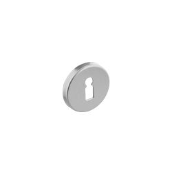Rozet met sleutelgat ø50x7mm aluminium