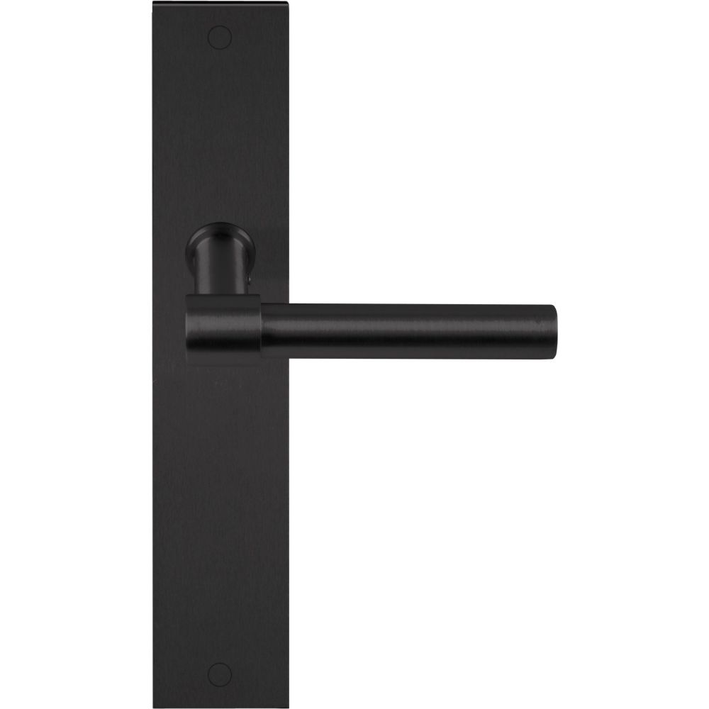 Deurkruk Piet Boon ONE PBL15P236SFC deurkruk op schild - PVD mat zwart