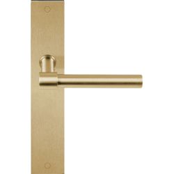 Deurkruk Piet Boon ONE PBL15P236SFC deurkruk op schild - PVD mat goud