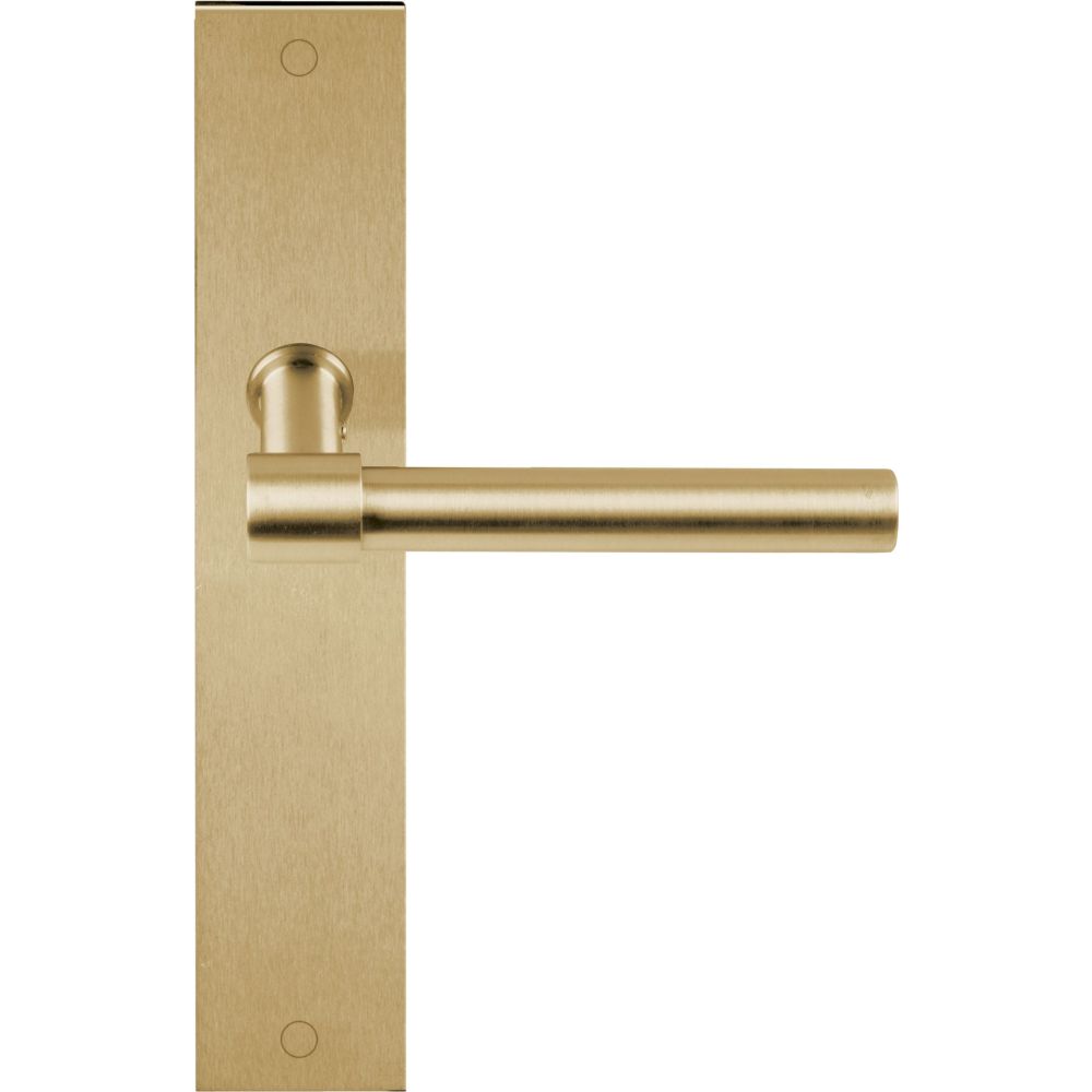 Deurkruk Piet Boon ONE PBL15P236SFC deurkruk op schild - PVD mat goud