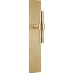 Deurkruk Piet Boon ONE PBT15P236SFC op schild - PVD mat goud
