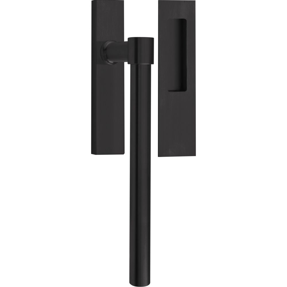 Set hefschuifdeurbeslag Piet Boon ONE PB230Y incl. cilindergat PC69 - PVD mat zwart