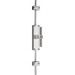 Krukespagnolet FERROVIA K-FVT100 complete set linksdraaiend - mat RVS 